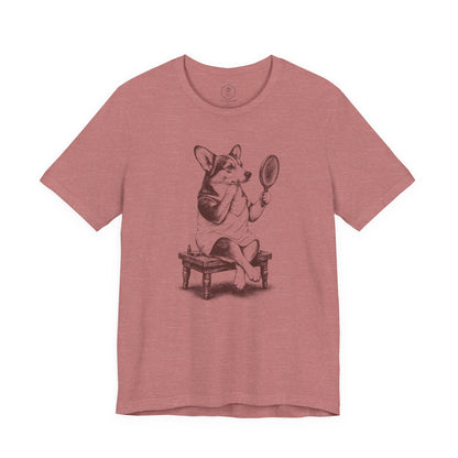 Corgi Makeup T-Shirt