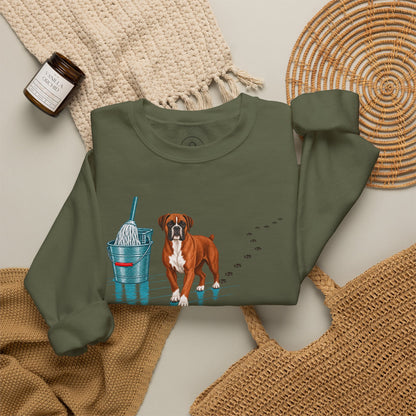 Boxer Mop Sweatshirt Taco-Dog