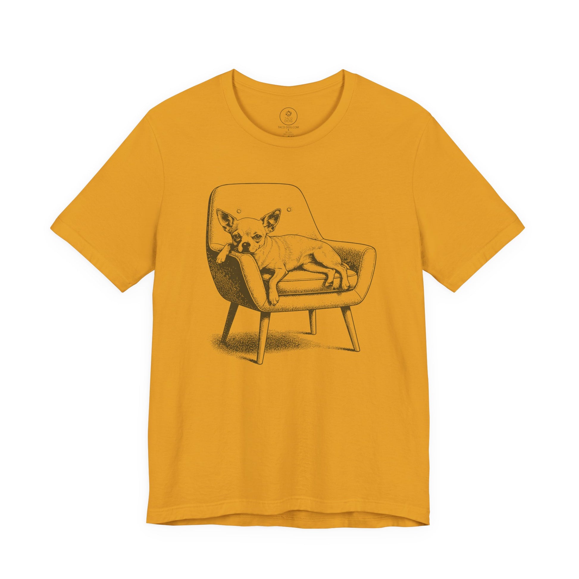 Chihuahua Occupied T-Shirt Mustard Taco-Dog
