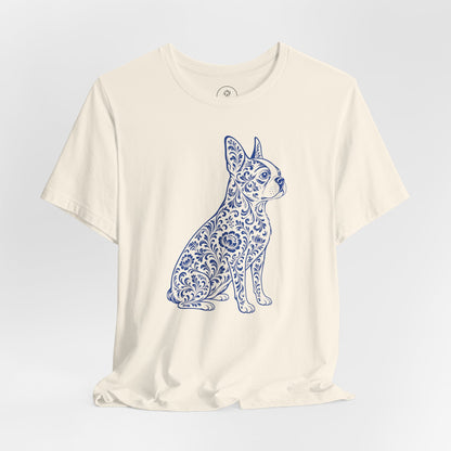 Boston Terrier Toile T-Shirt