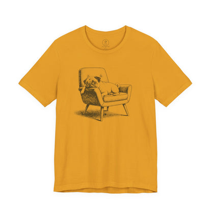 Pug Occupied T-Shirt Mustard Taco-Dog