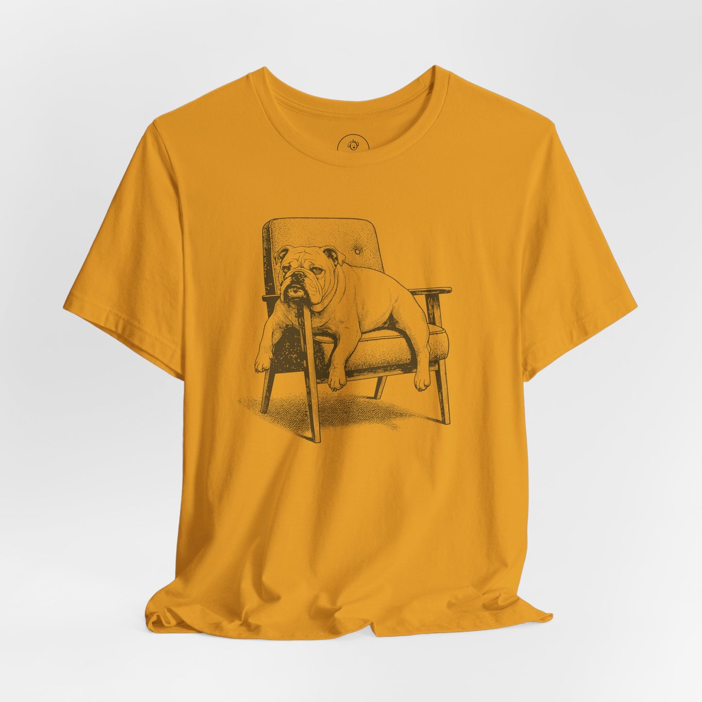 English Bulldog Occupied T-Shirt Taco-Dog