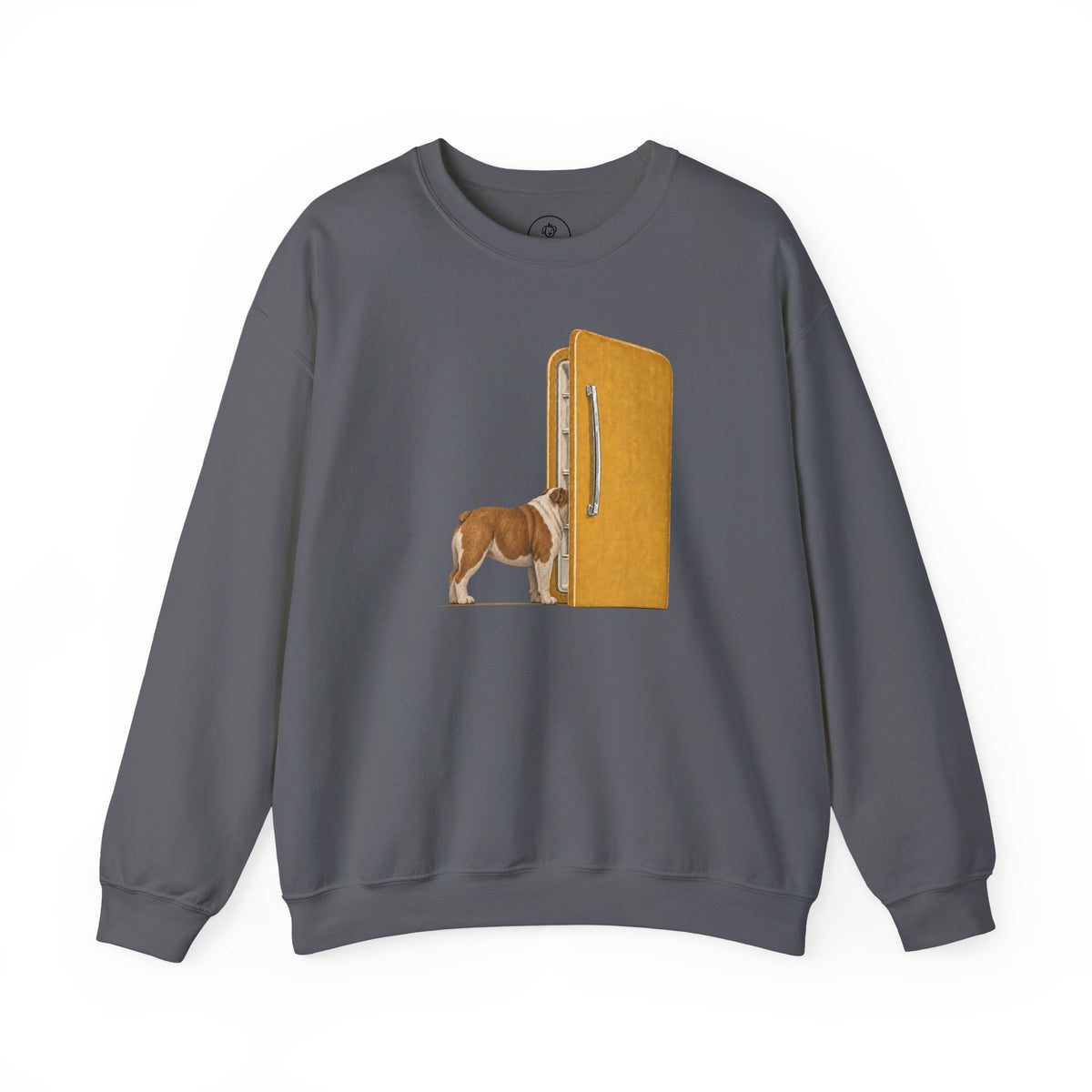 English Bulldog Refrigerator Sweatshirt Taco-Dog