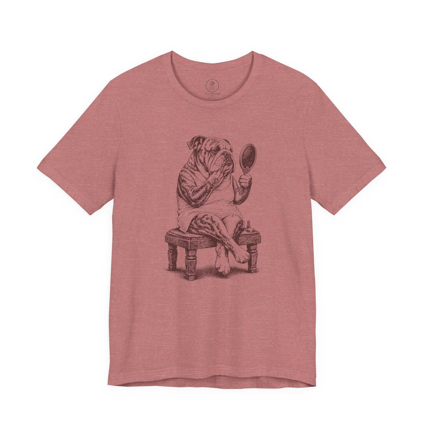 English Bulldog Makeup T-Shirt