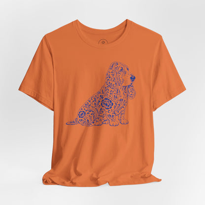 Basset Hound Toile T-Shirt
