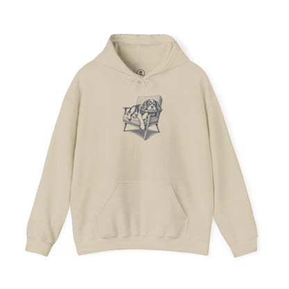 Cavalier King Charles Spaniel Occupied Hoodie Sand Taco-Dog