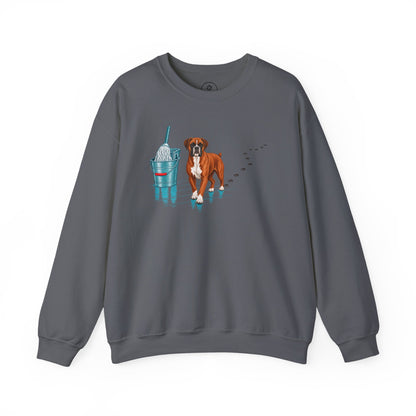 Boxer Mop Sweatshirt Taco-Dog