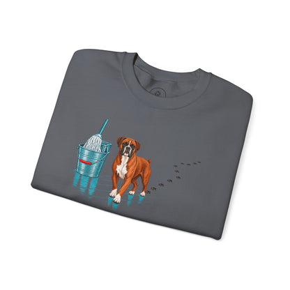Boxer Mop Sweatshirt Taco-Dog