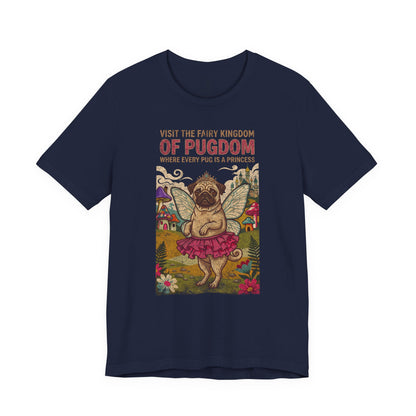 Pug Fairy Kingdom T-Shirt Taco-Dog