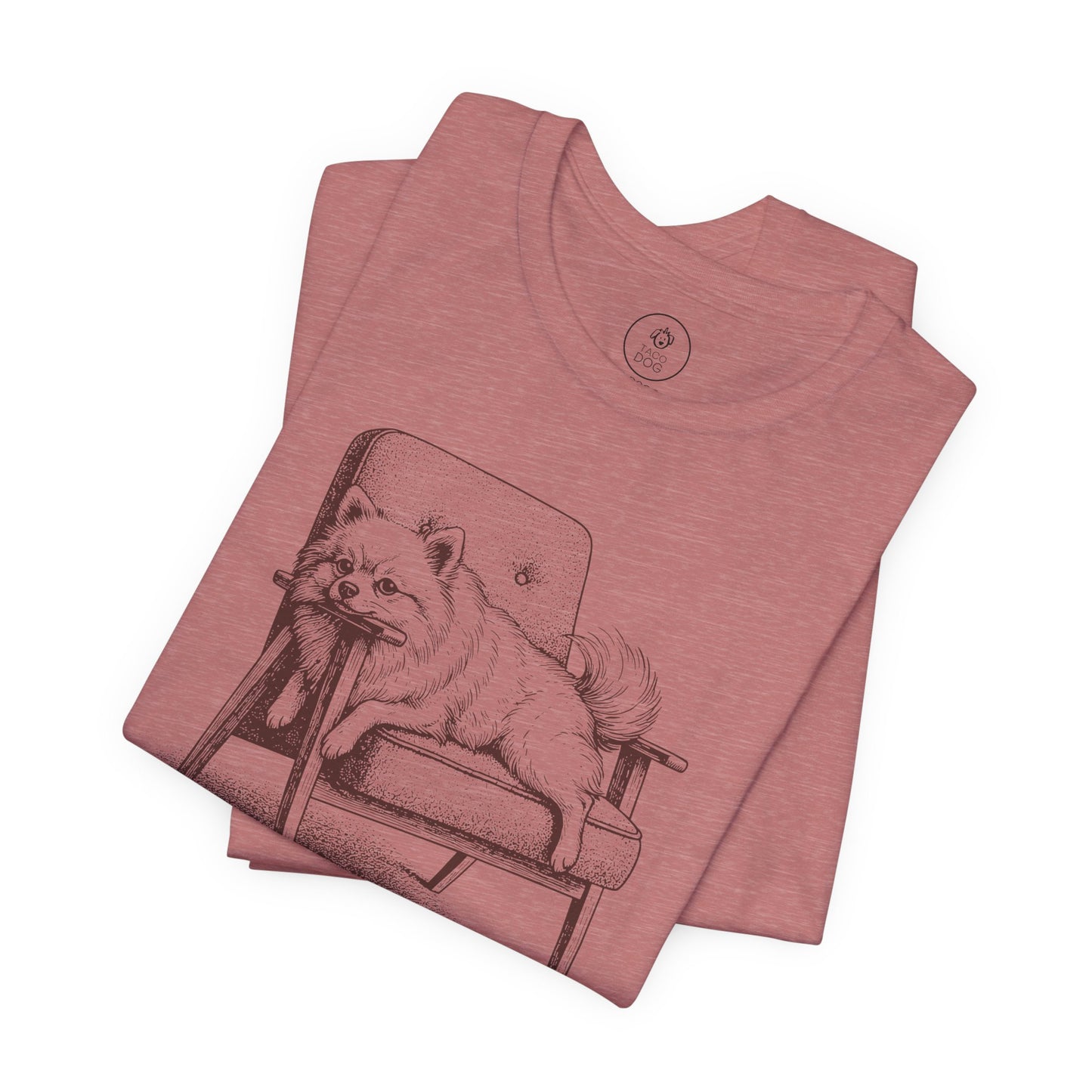 Pomeranian Occupied T-Shirt Taco-Dog