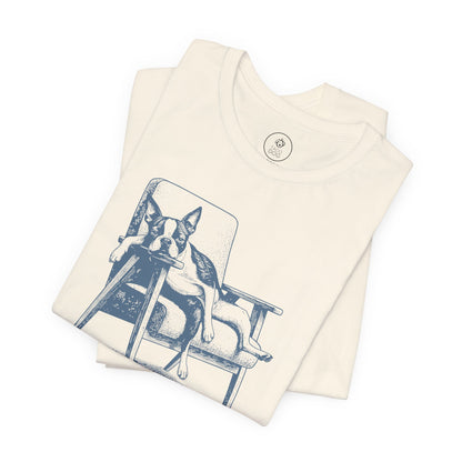 Boston Terrier Occupied T-Shirt Taco-Dog