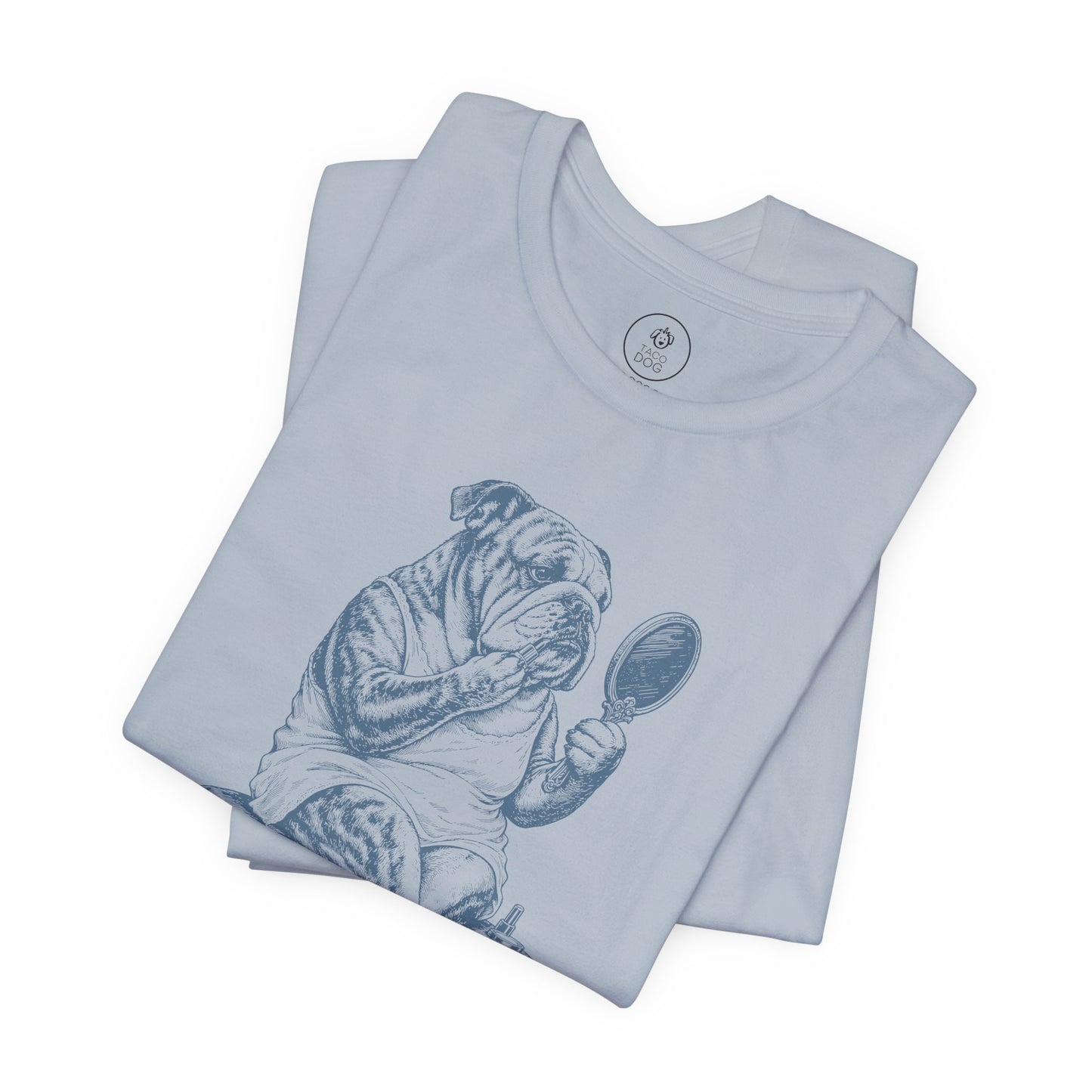 English Bulldog Makeup T-Shirt