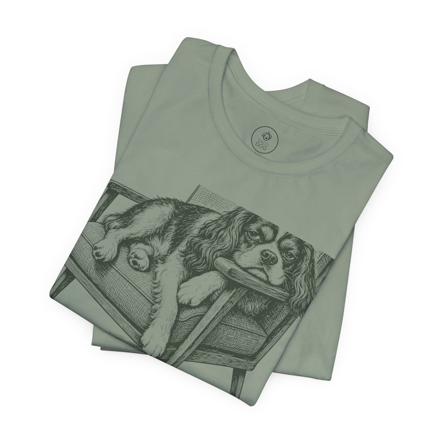 Cavalier King Charles Spaniel Occupied T-Shirt Taco-Dog