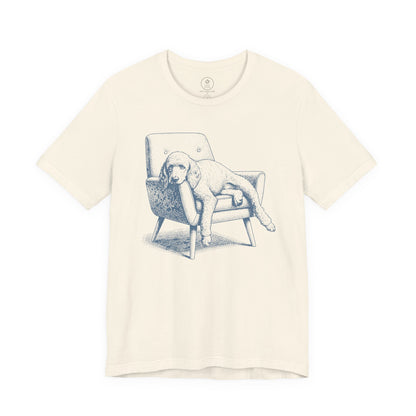 Poodle Occupied T-Shirt Natural Taco-Dog