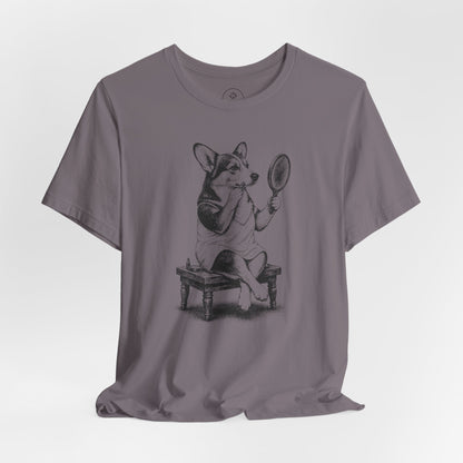 Corgi Makeup T-Shirt