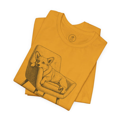 Corgi Occupied T-Shirt Taco-Dog
