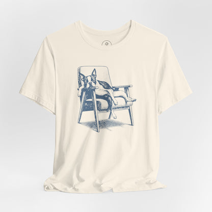 Boston Terrier Occupied T-Shirt Taco-Dog