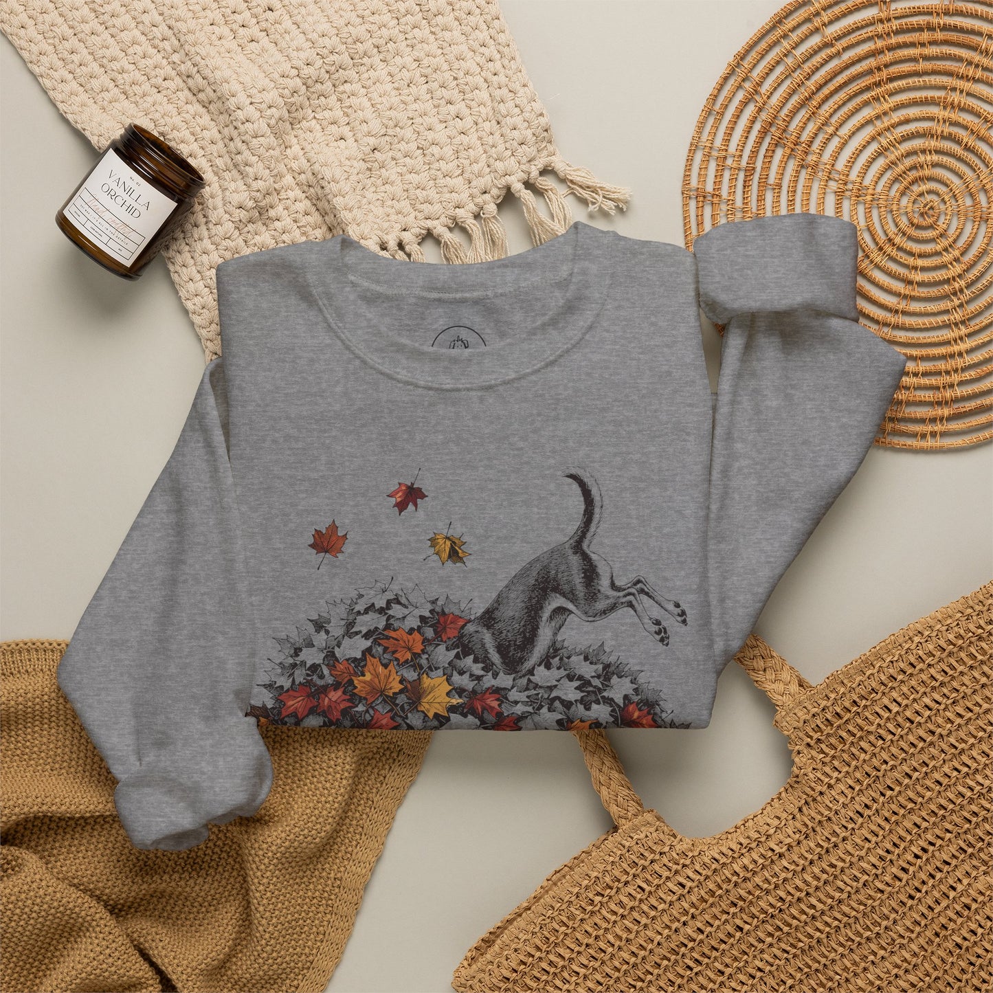 Chihuahua Leaf Jump Sweatshirt