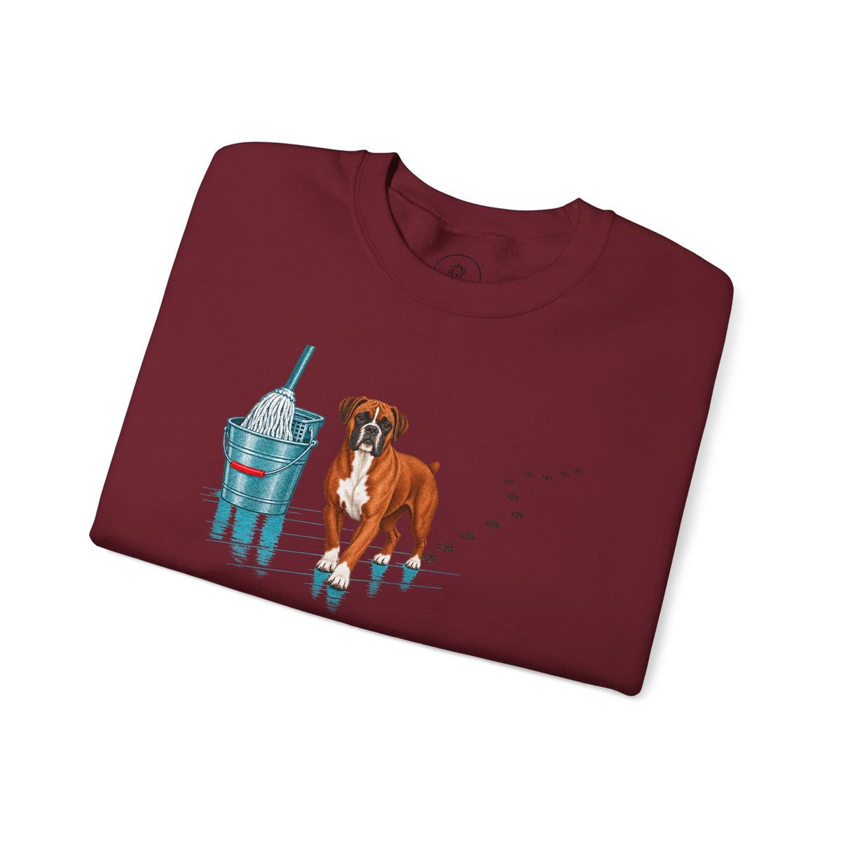 Boxer Mop Sweatshirt Taco-Dog