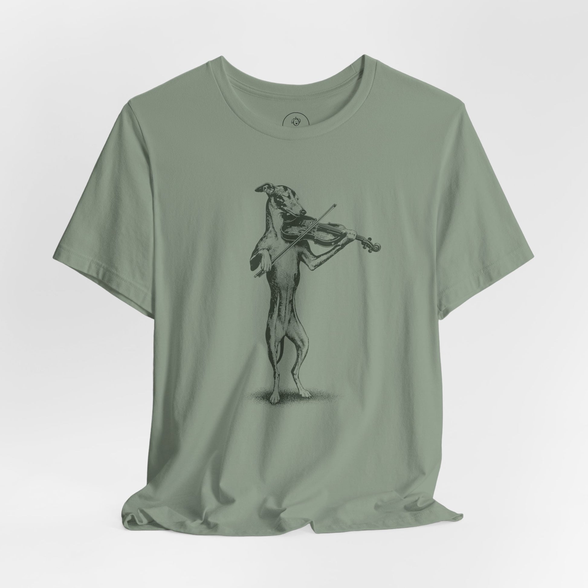 Italian Greyhound Whippet Violin T-Shirt Taco-Dog