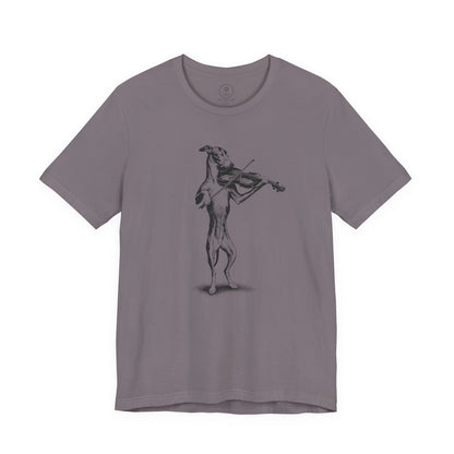 Italian Greyhound Whippet Violin T-Shirt Storm Taco-Dog