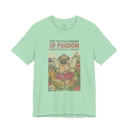 Pug Fairy Kingdom T-Shirt Taco-Dog