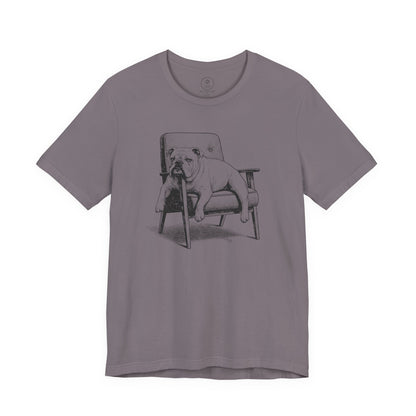 English Bulldog Occupied T-Shirt Storm Taco-Dog