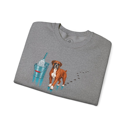 Boxer Mop Sweatshirt Taco-Dog