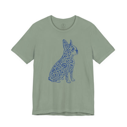 Boston Terrier Toile T-Shirt