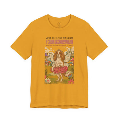 Cavalier King Charles Spaniel Fairy Kingdom T-Shirt Taco-Dog