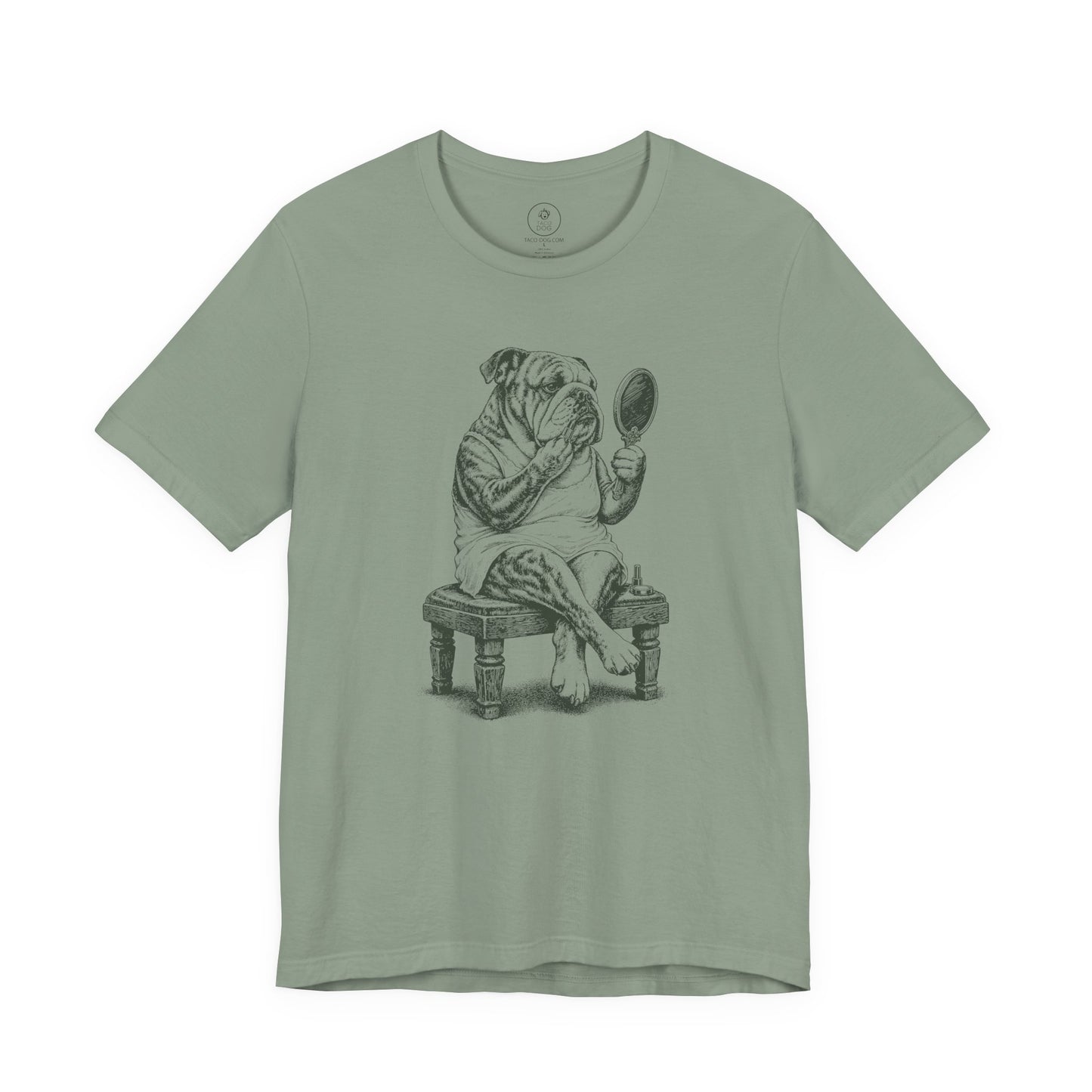 English Bulldog Makeup T-Shirt