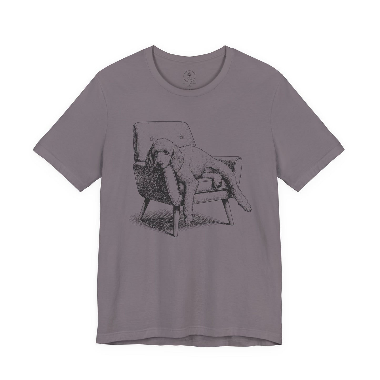 Poodle Occupied T-Shirt Storm Taco-Dog