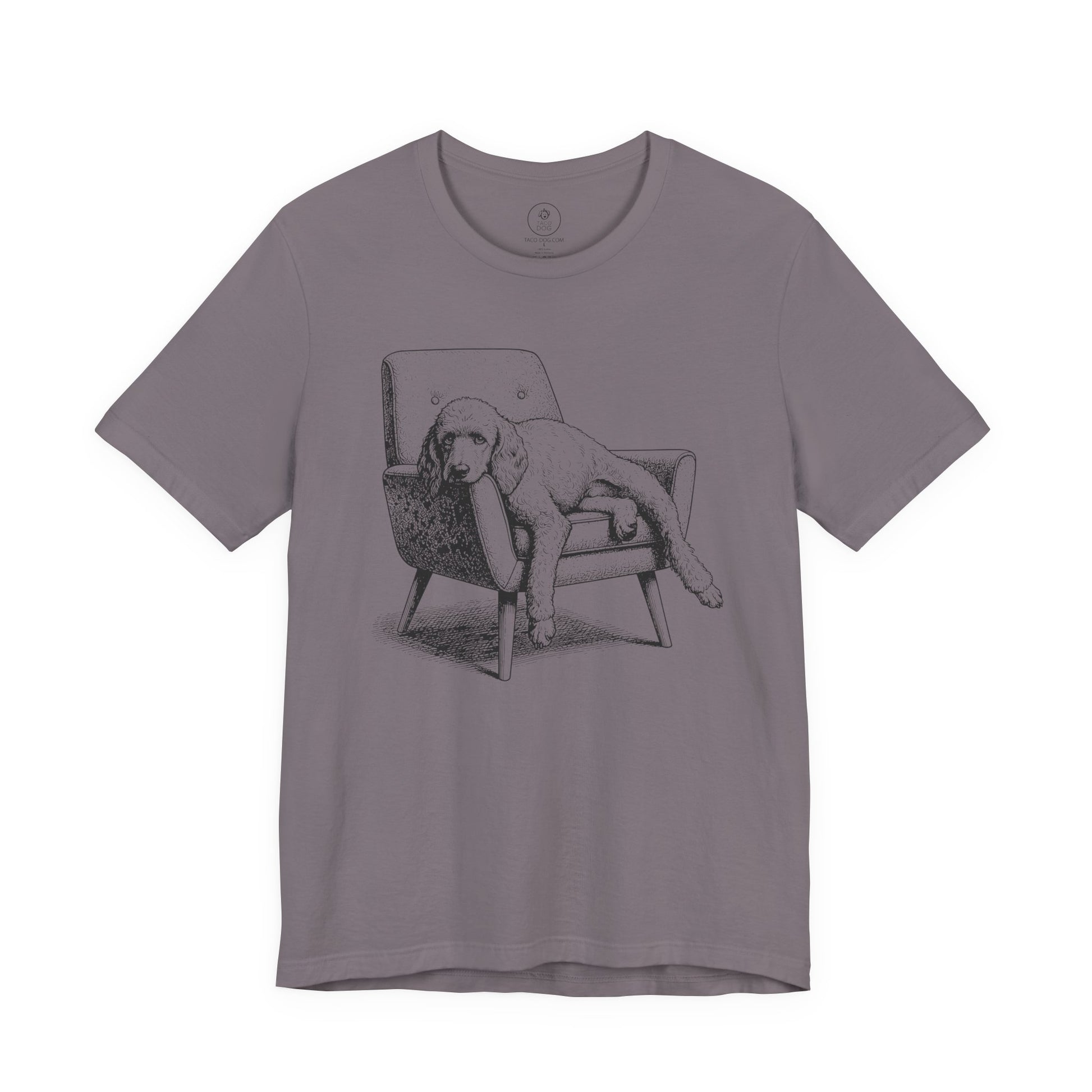 Poodle Occupied T-Shirt Storm Taco-Dog