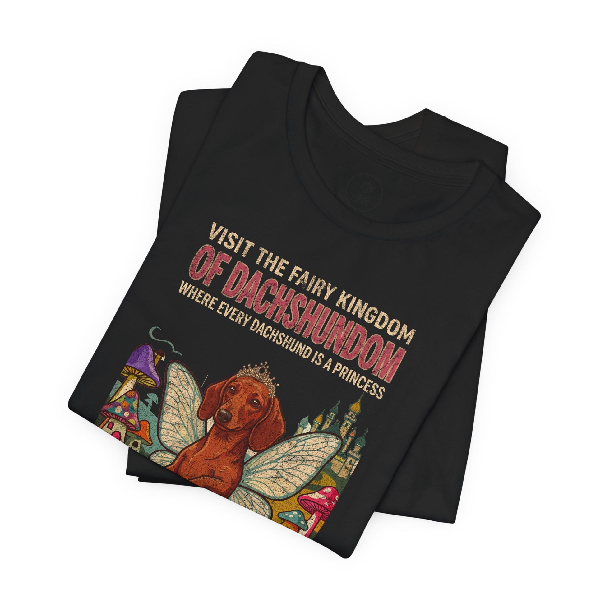 Dachshund Fairy Kingdom T-Shirt Taco-Dog