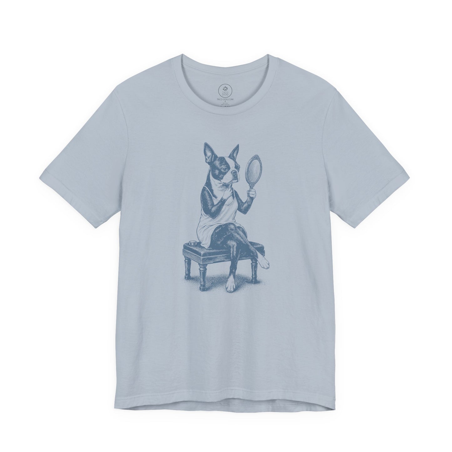 Boston Terrier Makeup T-Shirt