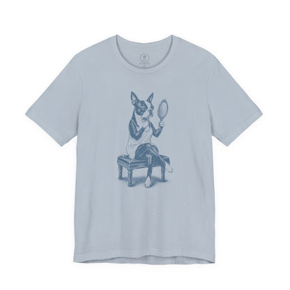 Boston Terrier Makeup T-Shirt