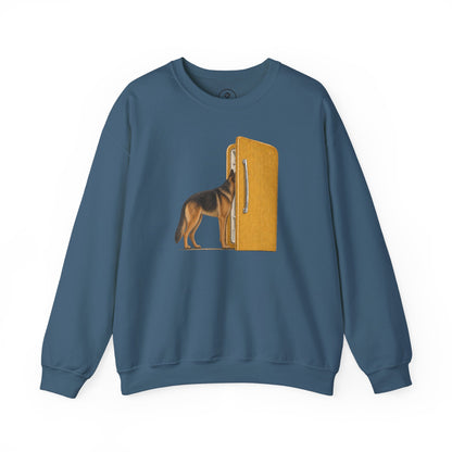 German Shepherd Refrigerator Sweatshirt Taco-Dog