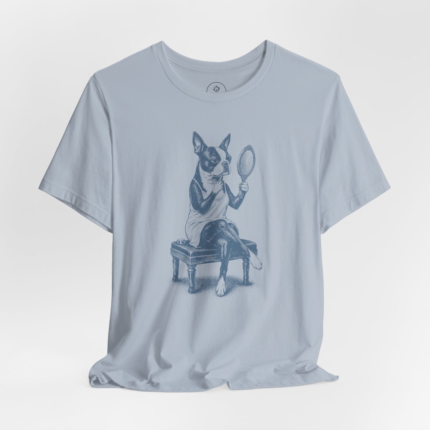 Boston Terrier Makeup T-Shirt