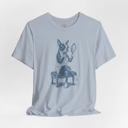 Boston Terrier Makeup T-Shirt