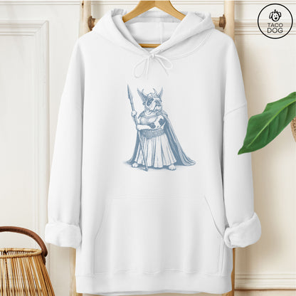 English Bulldog Brunnhilde Hoodie