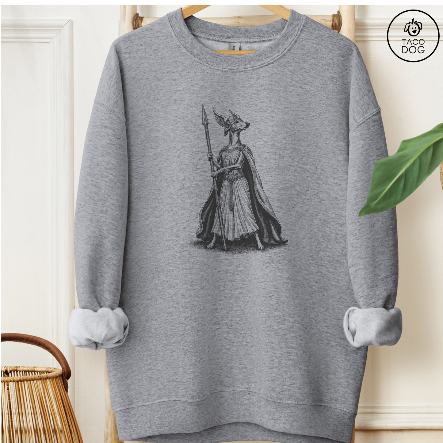 Italian Greyhound Whippet Brunnhilde Sweatshirt