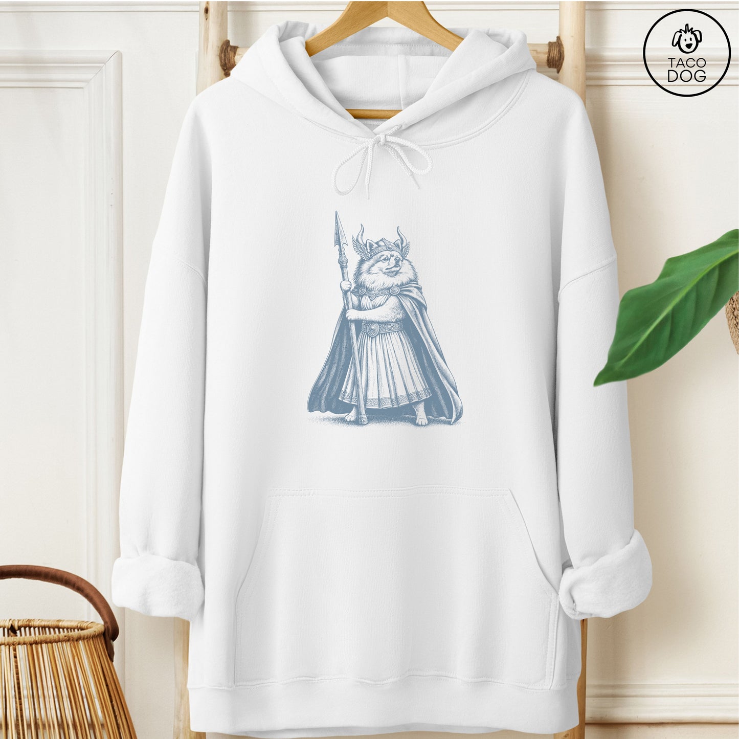 Pomeranian Brunnhilde Hoodie