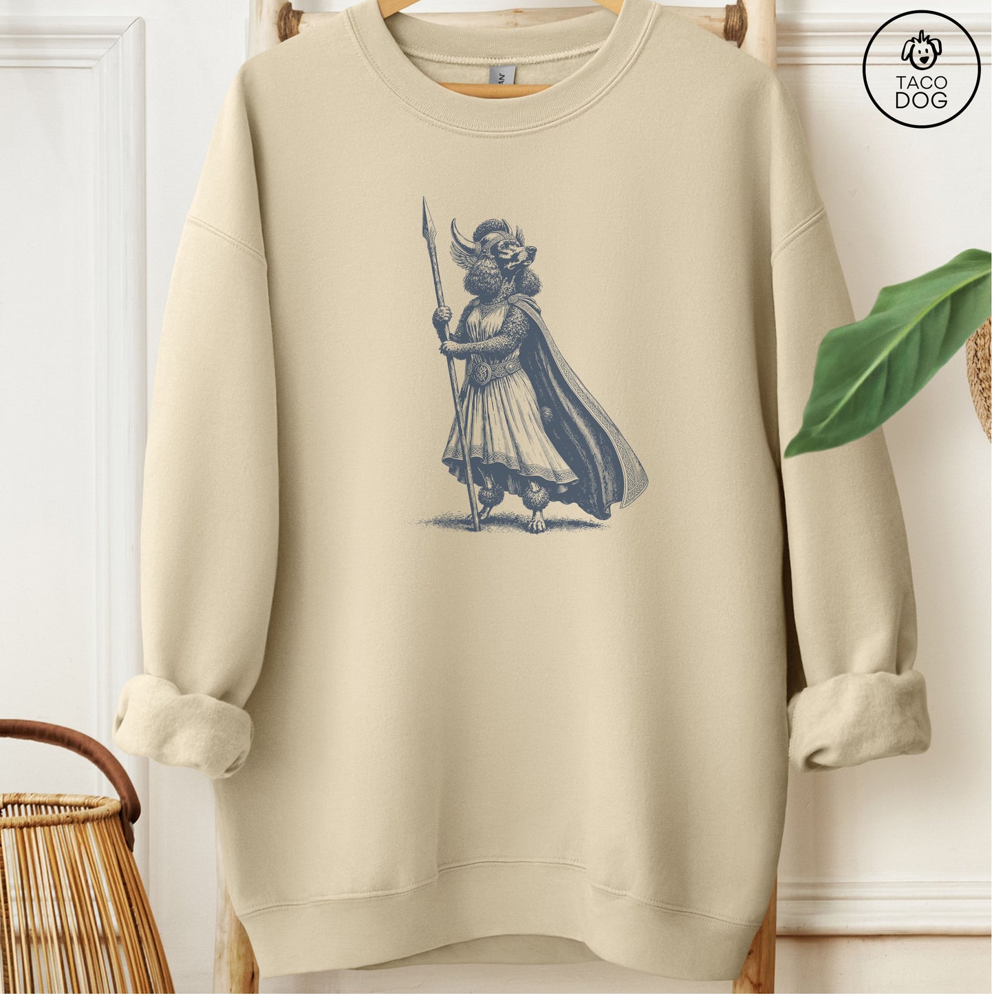 Poodle Brunnhilde Sweatshirt