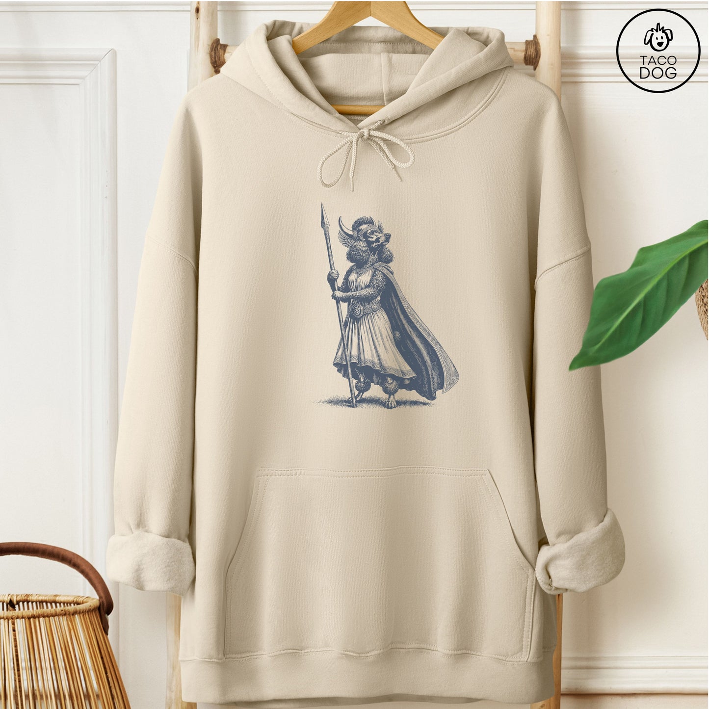 Poodle Brunnhilde Hoodie