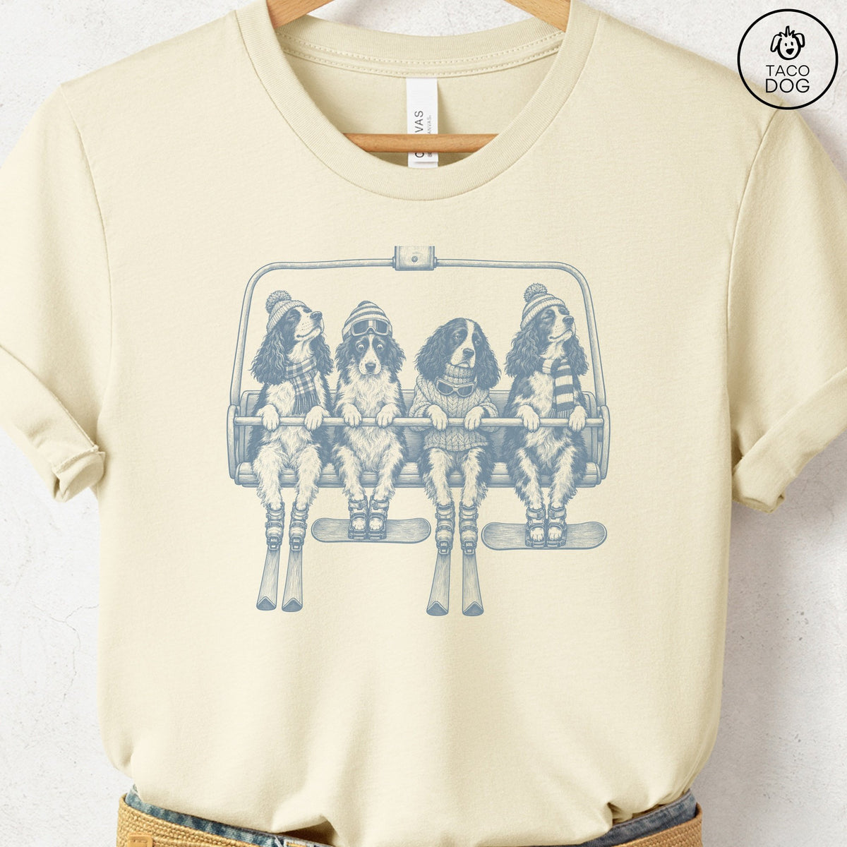 Springer Spaniel Chair Lift T-Shirt
