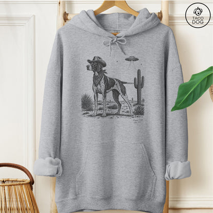Pointer Cowboy UFO Hoodie