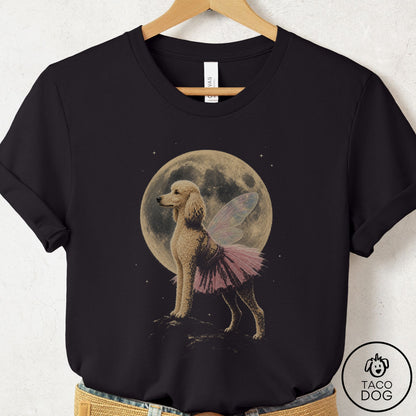 Poodle Fairy Moon T-Shirt