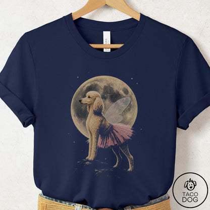 Poodle Fairy Moon T-Shirt