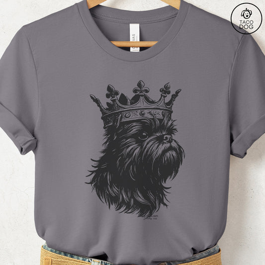 Brussels Griffon Griff Crown T-Shirt Storm Taco-Dog