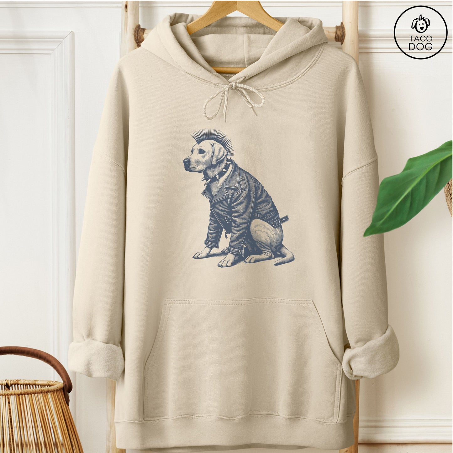 Labrador Retriever Lab Punk Hoodie